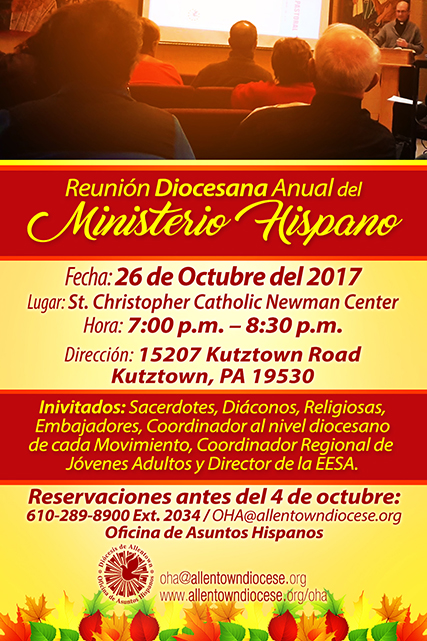 Reunión Diocesana Anual del Ministerio Hispano 2017