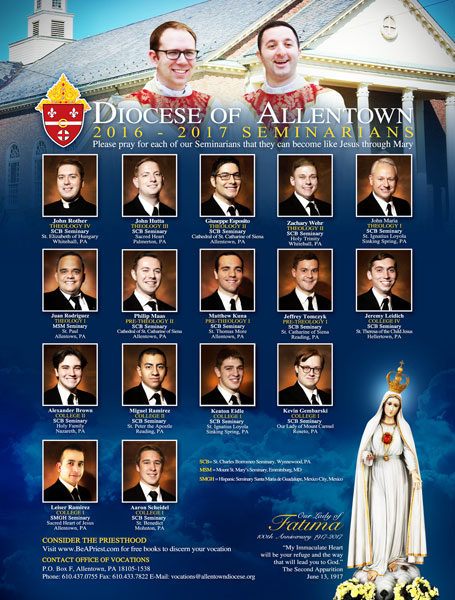 2016-2017 Seminarians