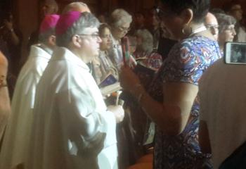 Bishop-elect Schlert at the "Convocation of Catholic Leaders: The Joy of the Gospel in America."