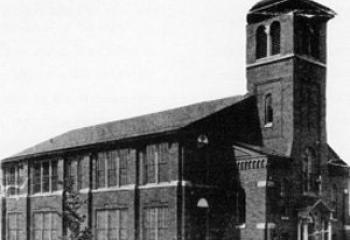 The original church of Sacred Heart, West Reading was constructed in 1917.