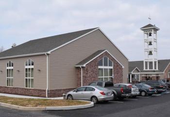 The exterior of the new Family Life Center at St. Benedict.