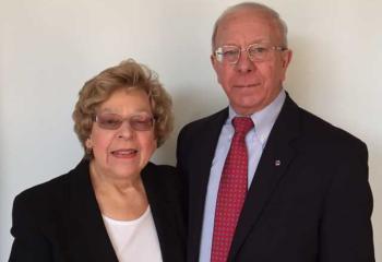 Michael and Irene Kolessar, Northampton County BAA chairpersons.