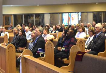 An estimated 70 couples participate in the marriage conference to grow together in holiness. 