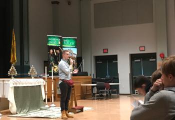 NET team leader Adam Baker speaks about the Sacrament of Confirmation.