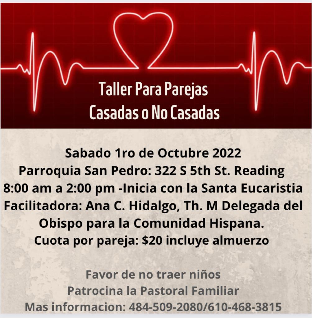 Taller de Parejas Casadas y no Casadas