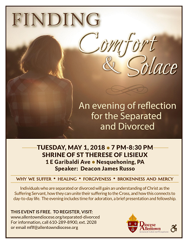 Finding Comfort and Solace Flyer (PDF)
