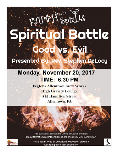 Spiritual Battle: Good vs. Evil Flyer (PDF)