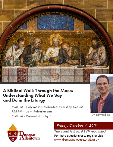 A Biblical Walk Through the Mass Flyer (PDF)