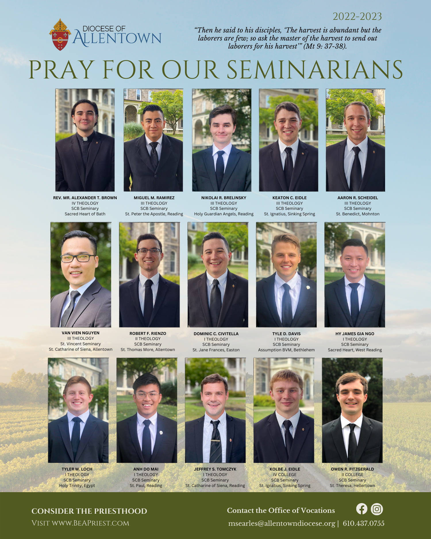 Seminarian Poster