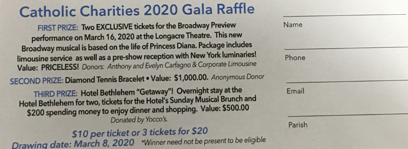 Gala raffle