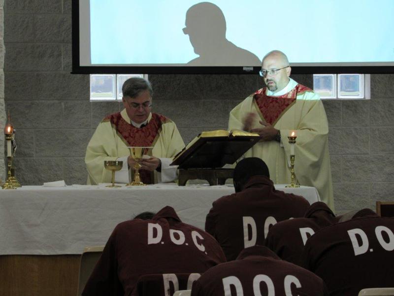 Schlert Celebrates Corpus Christi Mass at the State Correctional InstitutionMahanoy