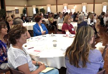Women attend the session hosted by the Diocesan Commission for Women.