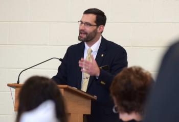 The Rev. Dr. Daniel Basile speaks on “The Role of the Prison Minister.” 