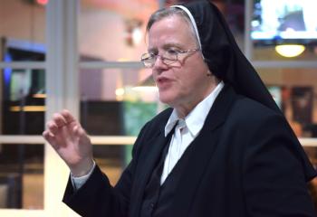 Sister Geralyn Schmidt discusses “Gender and God’s Plan for Humanity.”