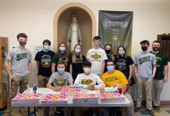 Nativity BVM High School Students prepare for New Student Orientation