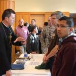 Keynote presenter Fr. Wade Menezes, CPM speaks to the men at Spirit 2015