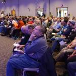 Approximately 550 men listen to the presentations during Spirit 2016 "Encounter Mercy and Truth" at DeSales University, Center Valley.