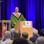 Bishop of Allentown John Barres delivers the homily at the Vigil Mass to conclude the conference.