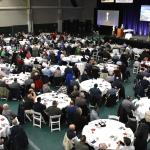 “Standing Firm in Our Faith,” this year’s Diocese of Allentown men’s conference. (Photos by John Simitz)