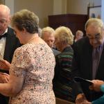 Guests at the 2021 Diocesan Wedding Anniversary Mass reaffirm their vows