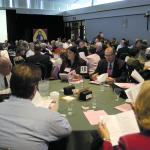 Diocesan clergy and laity gather for the Second Plenary Session of the Second Synod of Allentown Sept. 16, 2006 at DeSales University, Center Valley.